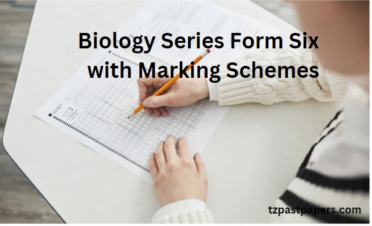 Biology Series Form Six