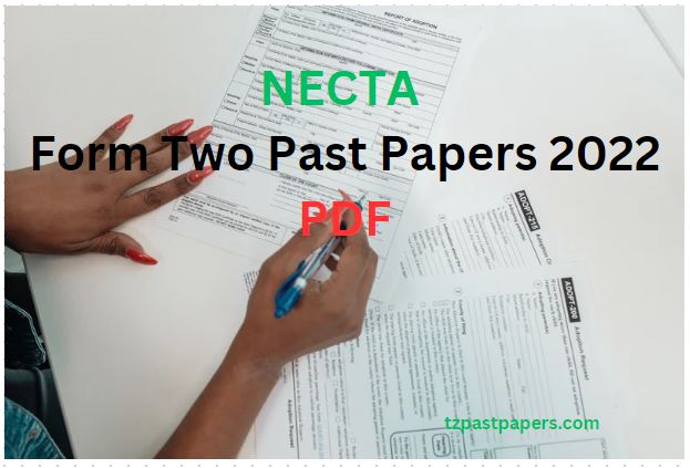 Form Two NECTA Past Papers 2022 PDF