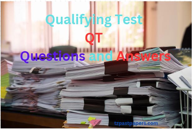 Qualifying Test QT Questions and Answers PDF