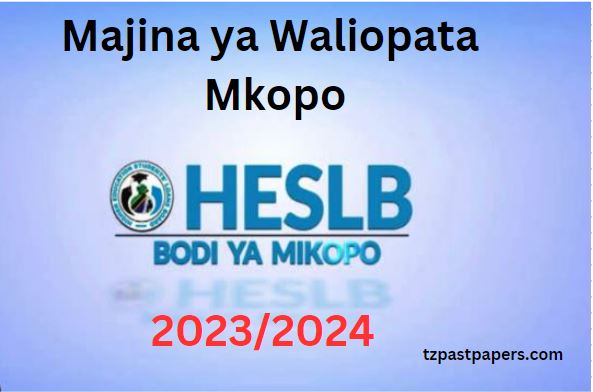 HESLB Loan Beneficiaries 2023/2024