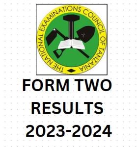 NECTA Form Two Results 2023-2024 Mwanza