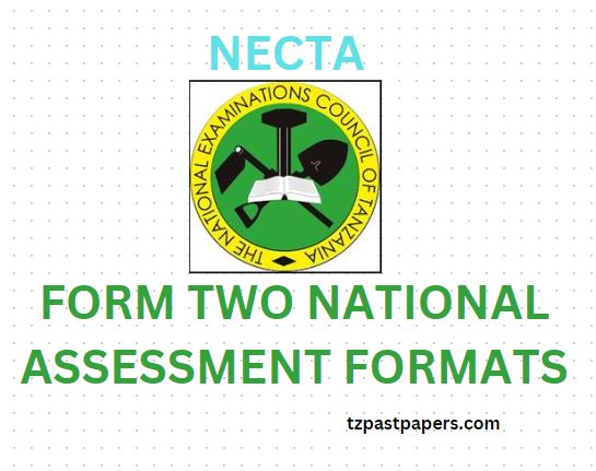 NECTA Form Two National Assessment Format